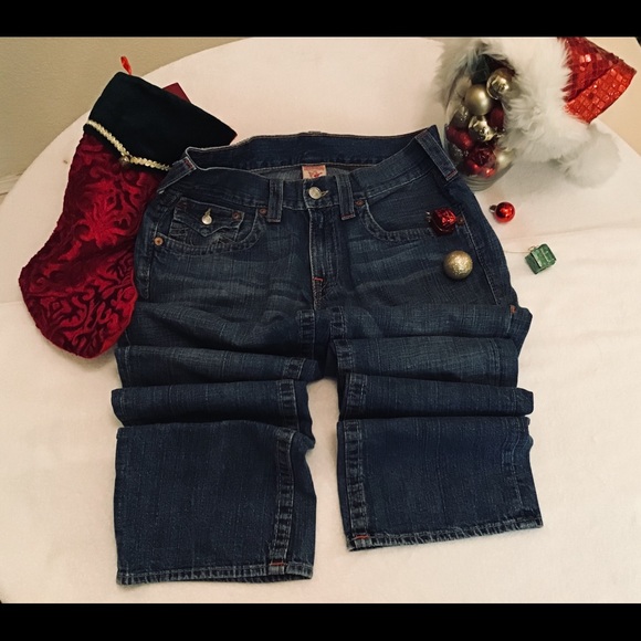 “TRUE RELIGION ” -RICKY- Men’s blue jeans. - Picture 3 of 8